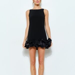 Bubble hem Mini dress with built in shorts!